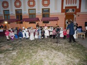 Rozsvícení stromečku u MŠ